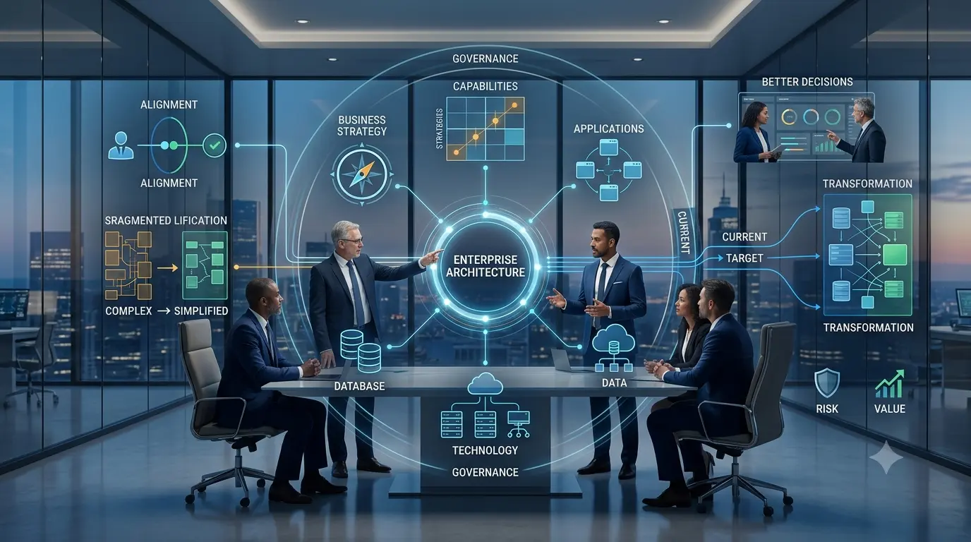 Intellicore Global Enterprise Architecture Consulting - Strategic Technology Governance and EA Frameworks