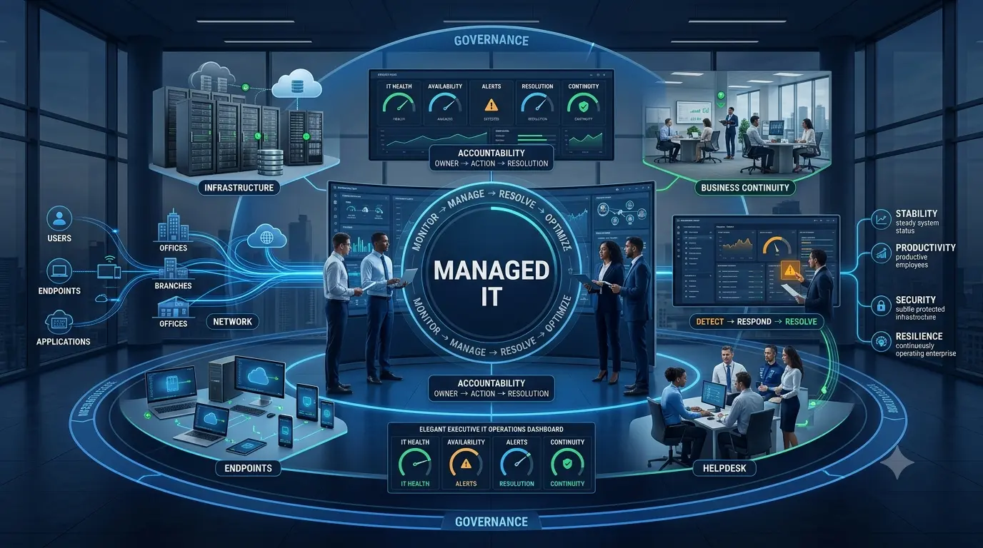 Intellicore Global Managed IT Services & Operational Support - Enterprise IT Operations and Infrastructure Management